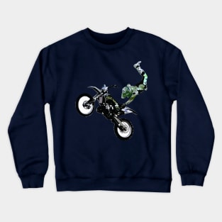 motocross freestyle Crewneck Sweatshirt